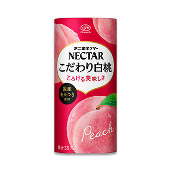 ネクターつぶつぶ白桃 380gボトル缶 ネクター ドリンク アイス お菓子 ドリンク 株式会社不二家