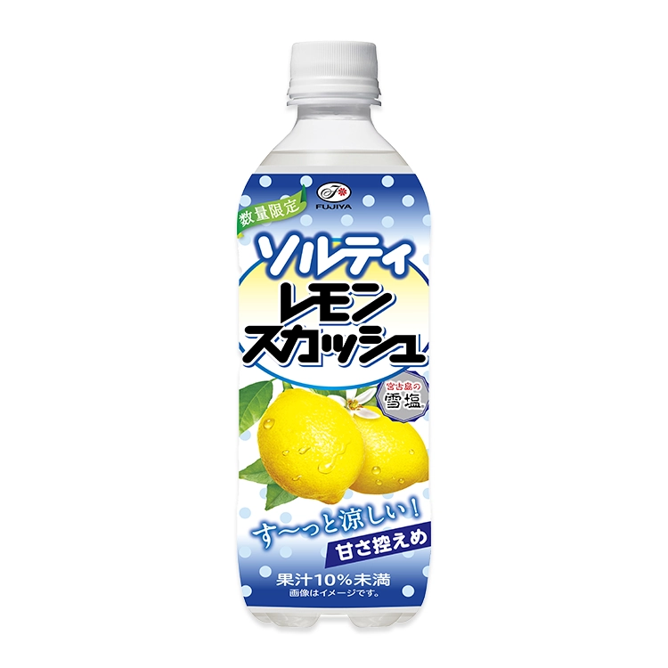 ソルティレモンスカッシュ（500mlPET）