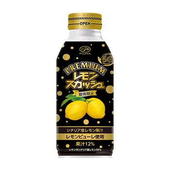 プレミアムレモンスカッシュ（380mlボトル缶）